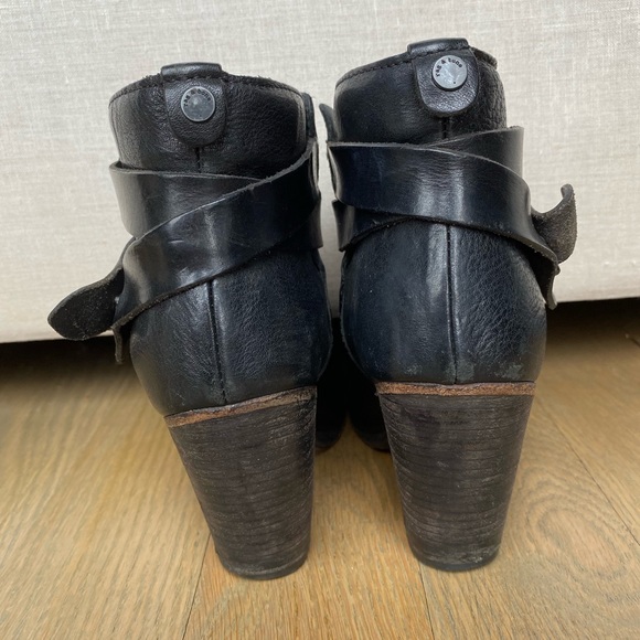 Rag & Bone Harrow Boots Black 38 - Picture 5 of 6